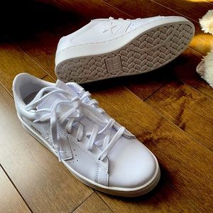 NWT Converse Pro Leather OX White Sneakers Runners 6.5US 37.5EU Unisex 5 Men 23c